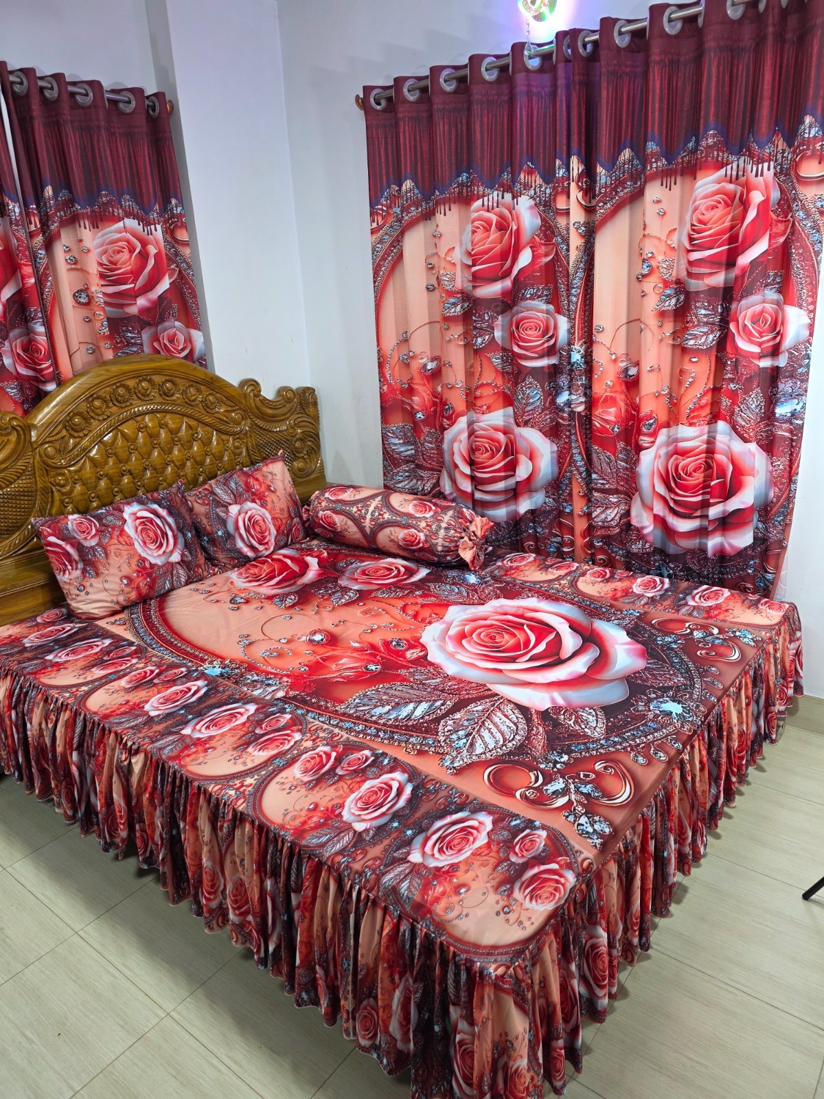 3D প্রিমিয়াম কুচি চাদর - 2