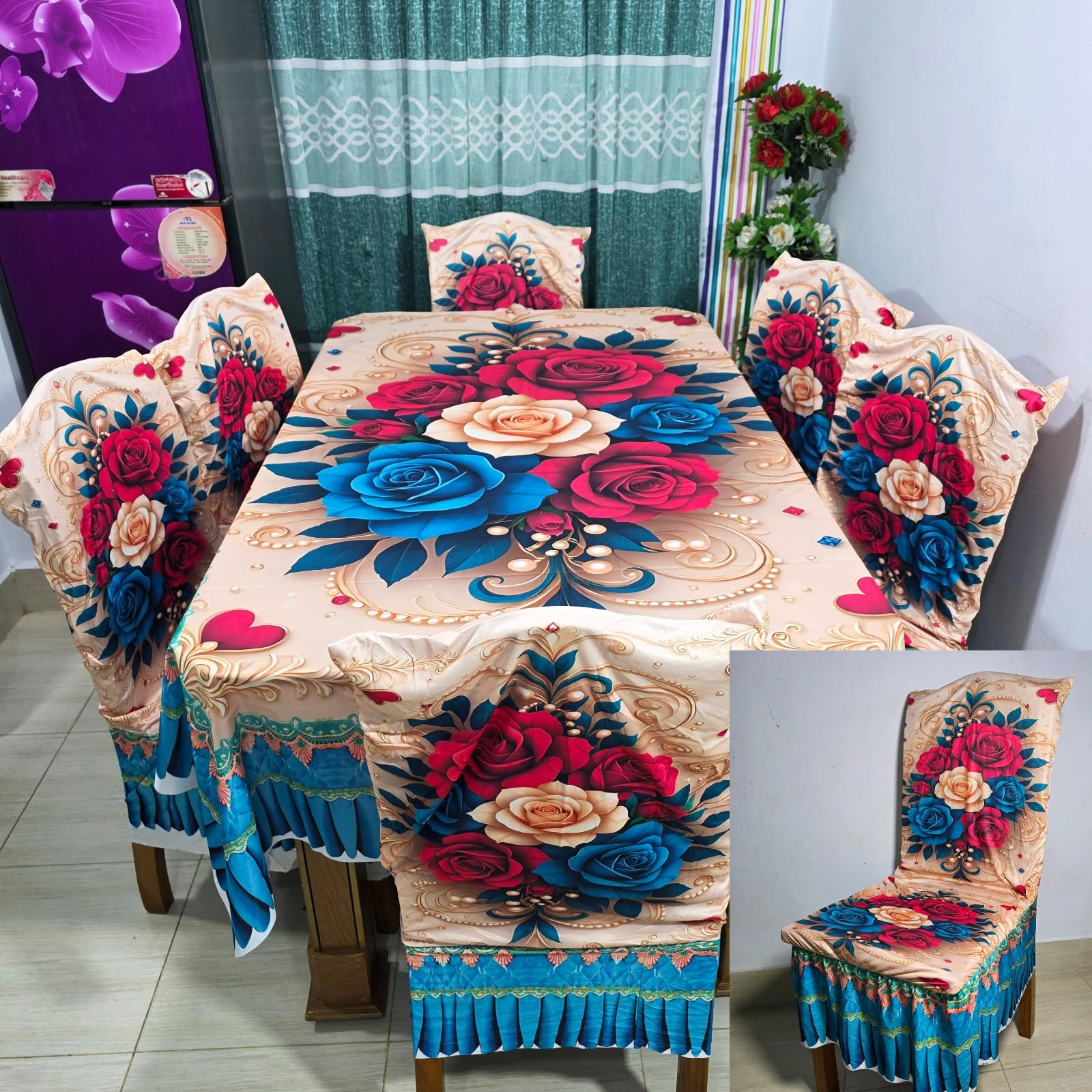 3D প্রিমিয়াম ডাইনিং সেট - 2