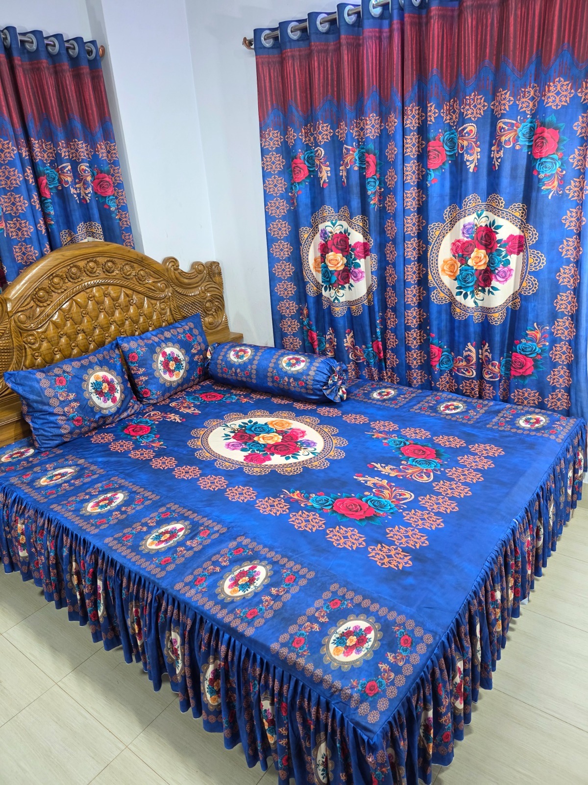 3D প্রিমিয়াম কুচি চাদর