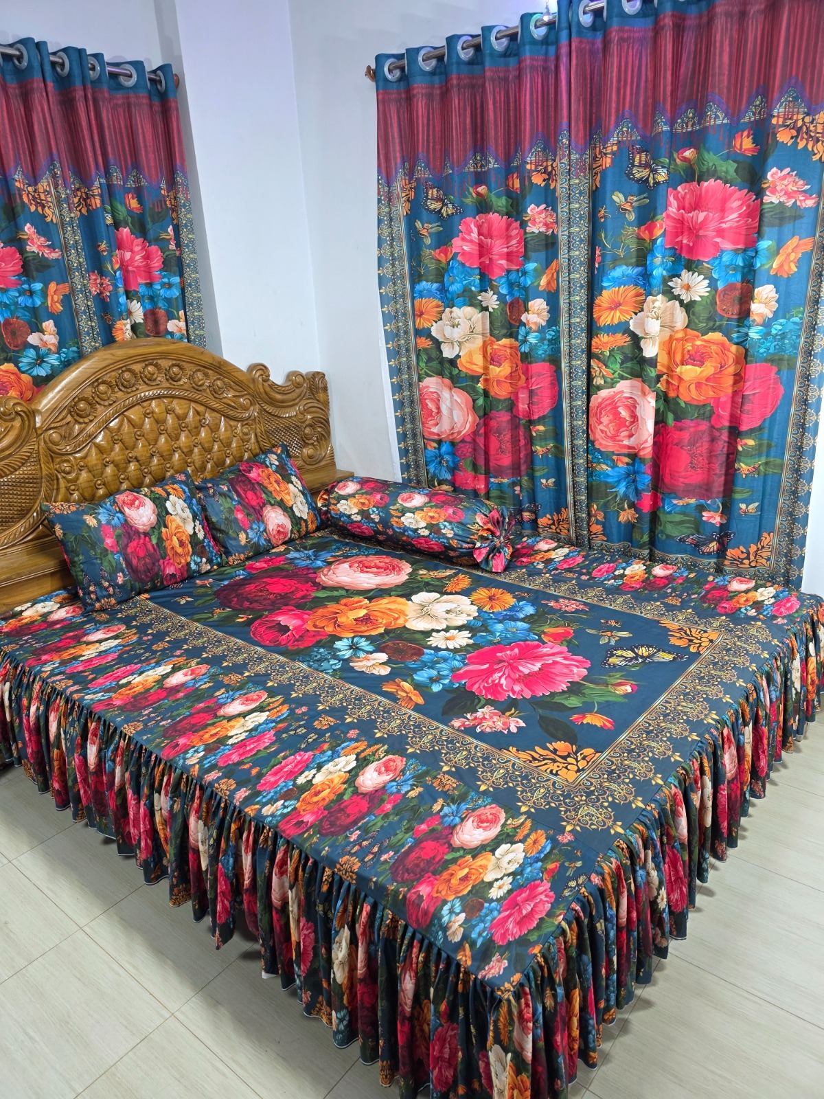 3D প্রিমিয়াম কুচি চাদর