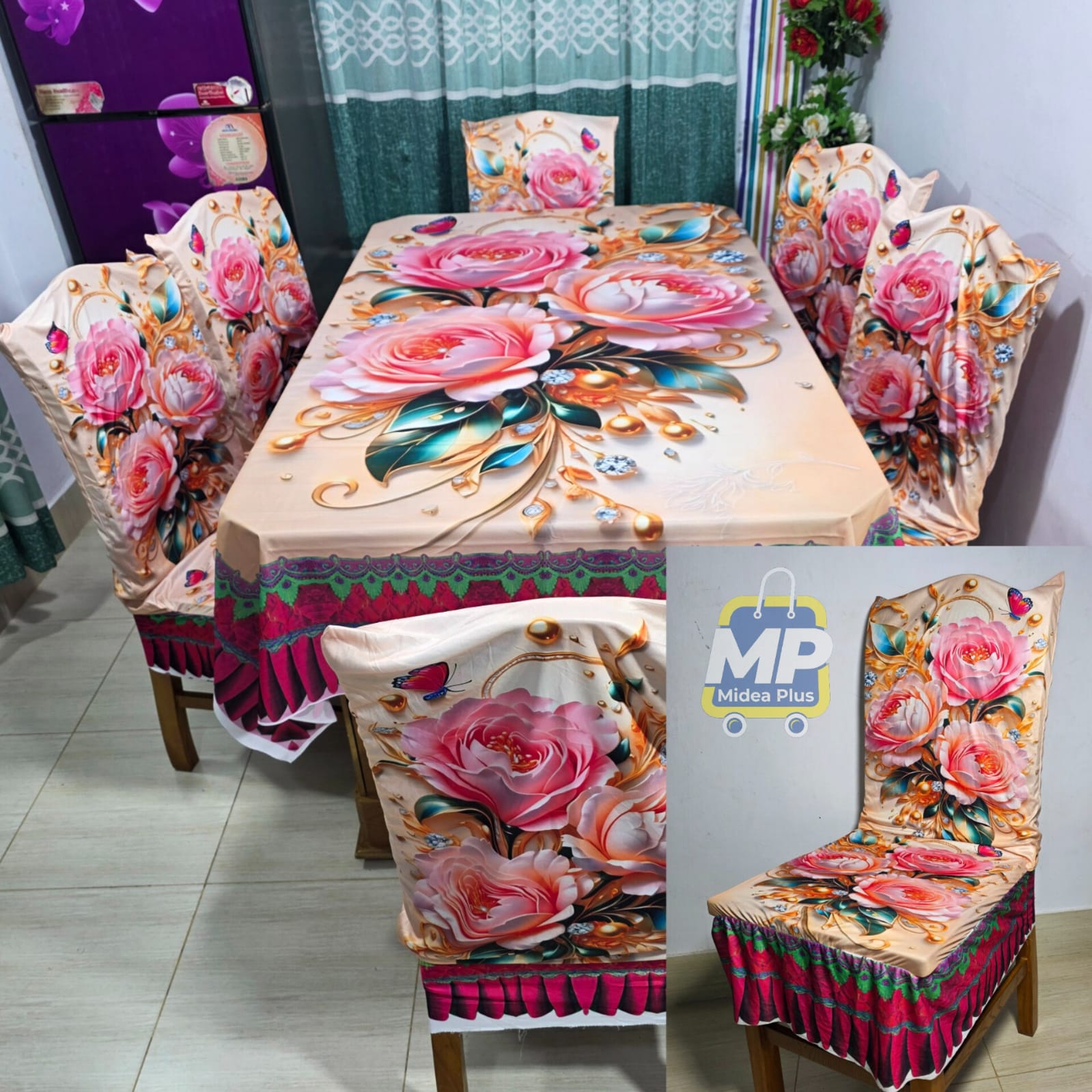 3D প্রিমিয়াম ডাইনিং সেট